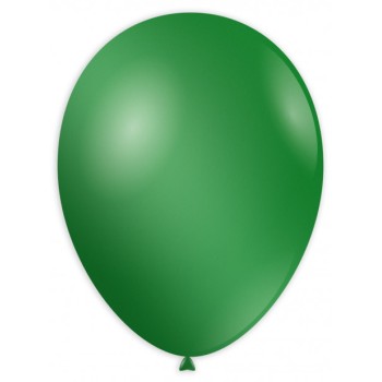 Palloncini lattice monocolore metallizzati High Quality 9" Cm. 25 Verde scuro - Blister 100 pezzi