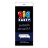 Tovaglia In Plastica Cm. 137x274 - Nera