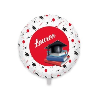 Palloncino mylar 9" Cm. 25 minishape - La mia laurea -...