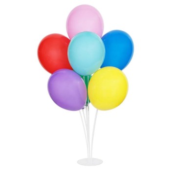 Balloon stand per 7 palloncini - H. cm. 72