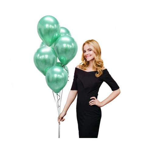Palloncini lattice 12'' Platinum Green verde -...