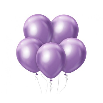 Palloncini lattice 12'' Platinum Light Purple - Blister 7...