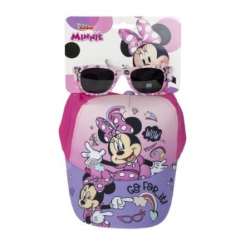 Set cappello con visiera e occhiali da sole - Minnie