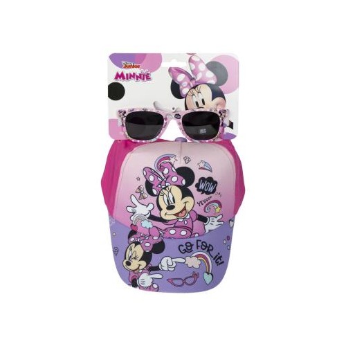 Set cappello con visiera e occhiali da sole -...