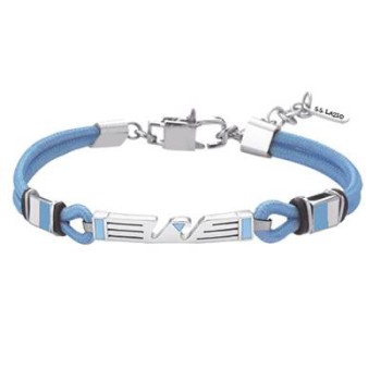 Bracciale in cordino con sfera 316L SS Lazio