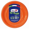 Piatti frutta plastica riutilizzabile Color D170 - Cf. 25 pezzi - Arancione