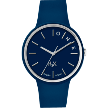 Orologio da polso unisex con cinturino gommato in...