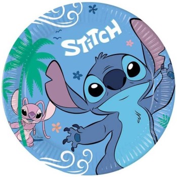 Piatti carta cm. 23 - Stitch - Cf. 8 pezzi