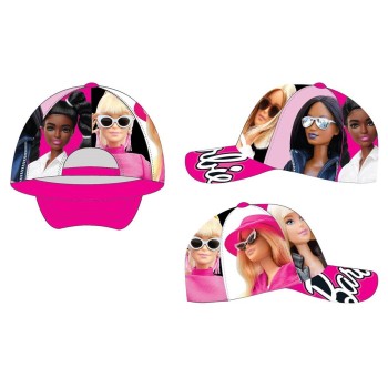 Cappello con visiera regolabile stampa round – Barbie 2