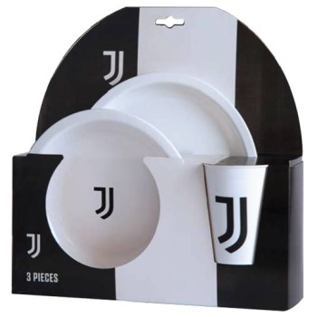 Set in plastica con piatto piano + fondo + bicchiere - FC...