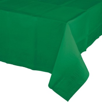 Tovaglia in carta soft Cm. 274x137 - Verde smeraldo