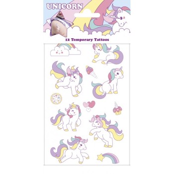 Tatuaggi Unicorno in blister