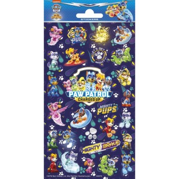 Stickers Paw Patrol blu Cm. 10x20