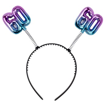 Cerchietto con antennine gradient "60"