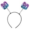 Cerchietto con antennine gradient "60"