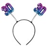 Cerchietto con antennine gradient "30"
