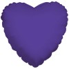 Palloncino mylar 18" Cm. 45 - Cuore - Viola