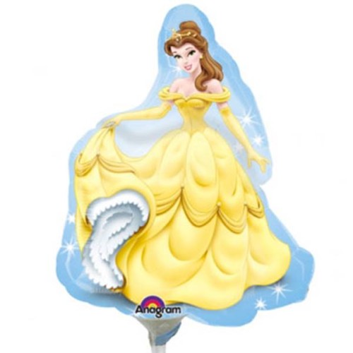 Palloncino mylar minishape Principesse Belle -...