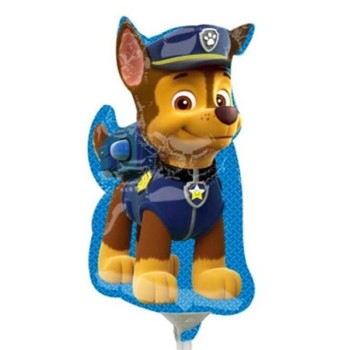 Palloncino mylar minishape Paw Patrol Chase - Blister 5...