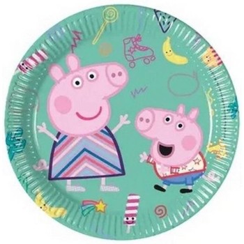 Piatti carta Cm. 20 - Peppa Pig - Cf. 8 pezzi