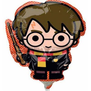 Palloncino mylar minishape Harry Potter - Blister 5 pezzi