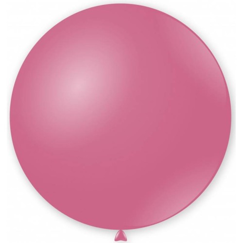 Palloncino lattice mongolfiera 33" Cm. 83 - Rosa
