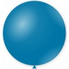 Palloncino lattice mongolfiera 33" Cm. 83 - Blu