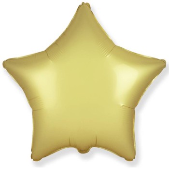 Palloncino mylar 18" Cm. 45 - Stella - Champagne