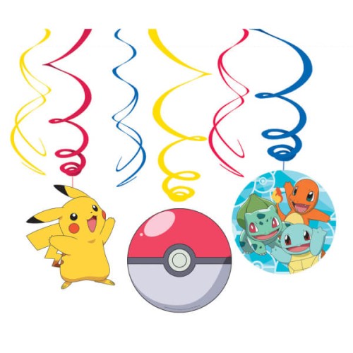 Decorazioni da appendere swirls Pokemon Cm....