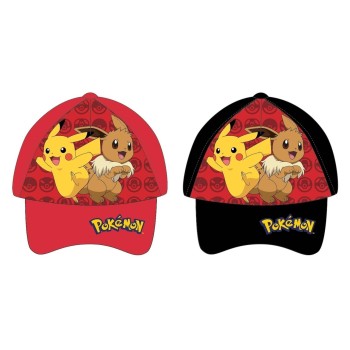 Cappello con visiera stampa round Pokemon