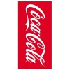 Telo mare Cm. 140x70 Coca Cola rosso