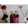 Candelina per torta Cm. 4,5 – Oro Gold metallizzata – Numero 2