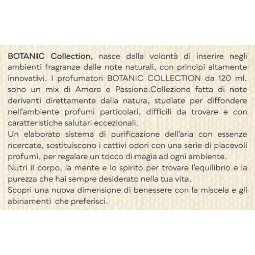 Diffusore essenze Botanic Collection Deluxe...