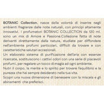 Diffusore essenze Botanic Collection Deluxe Line 120 ML -... 2