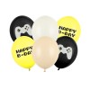 Palloncino lattice Cm. 30 – Happy B-Day mix – Blister 6 pz