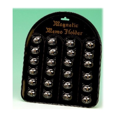 Magnete resina gatto nero