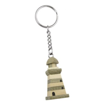 Portachiavi in legno naturale – Faro