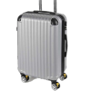 Valigia trolley 8 ruote con freno Cm. 56x36x24 - Grigio