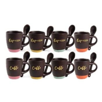 Tazzina da caffè con cucchiaino "Caffè - Espresso" -... 2