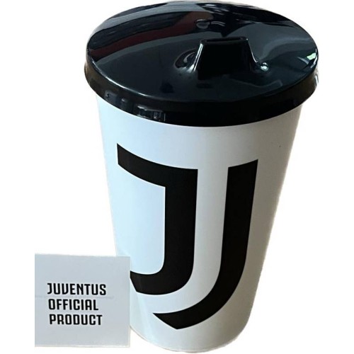 Bicchiere plastica con beccuccio FC Juventus