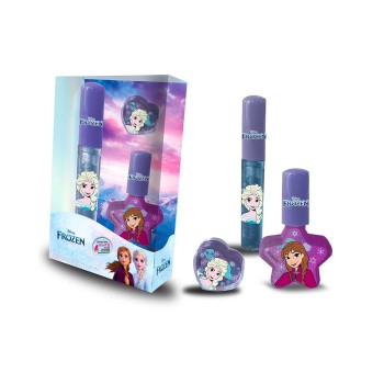 Set regalo con smalto e 2 lucidalabbra Frozen