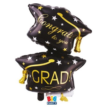 Palloncino mylar sagomato Cm. 47x78 - Laurea Grad