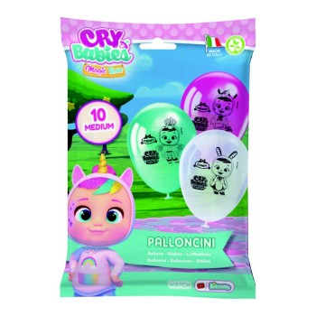 Palloncini in lattice Cry Babies - Blister 10 pezzi