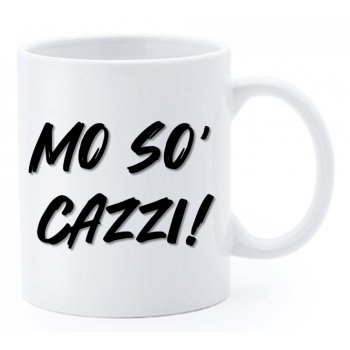 Tazza mug ceramica "La str..azzata" in scatola - Mo so'...
