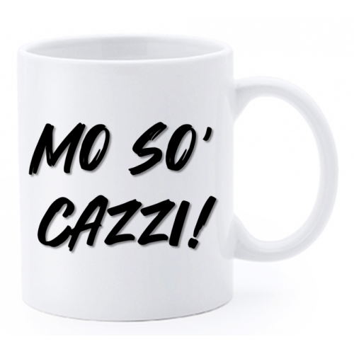Tazza mug ceramica "La str..azzata" in scatola...