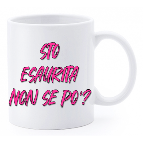 Tazza mug ceramica "La str..azzata" in scatola...