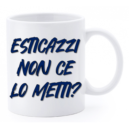 Tazza mug ceramica "La str..azzata" in scatola...