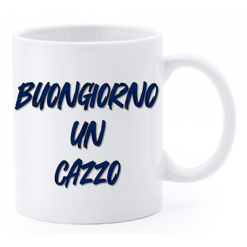 Tazza mug ceramica "La str..azzata" in scatola...