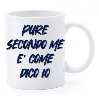 Tazza mug ceramica "La str..azzata" in scatola - Pure...