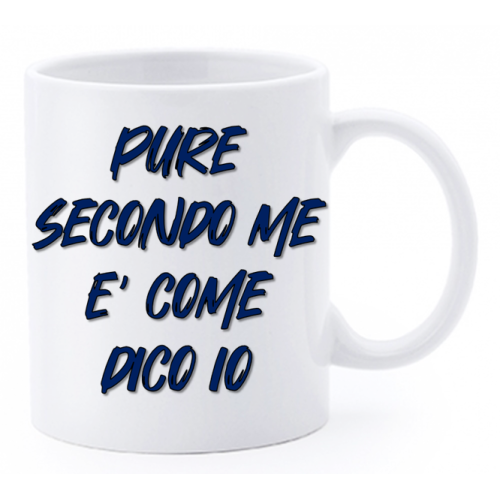 Tazza mug ceramica "La str..azzata" in scatola...